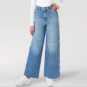 Wrangler Worldwide 661 “Patch” High Rise Flare Jeans